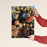 How to Train Your Dragon Character Poster